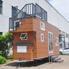 Factory Direcet Prefab Tiny Homes On Wheels Trailer House Orlando Ready to ship for Airbnb