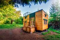 Çatı Güverteli Dağcı Küçük Ev hafif çelik çerçeveleme sisteminde en iyi küçük evler airbnb