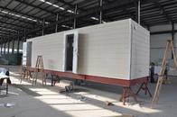 Çelik Çerçeve Prefabrik Modüler Evler, Yaşayan İnsanlar İçin Mobil Muhafız Evi