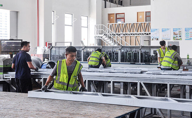 NINGBO DEEPBLUE SMARTHOUSE CO.,LTD üretici üretim hattı