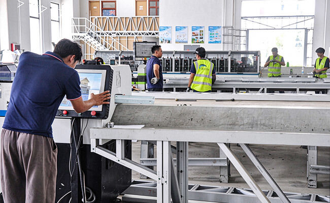 NINGBO DEEPBLUE SMARTHOUSE CO.,LTD üretici üretim hattı