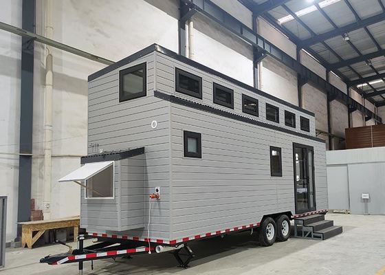 AS/NZS Certified Light Steel Prefab Tiny Home On Wheels | Mobile House With Side Box