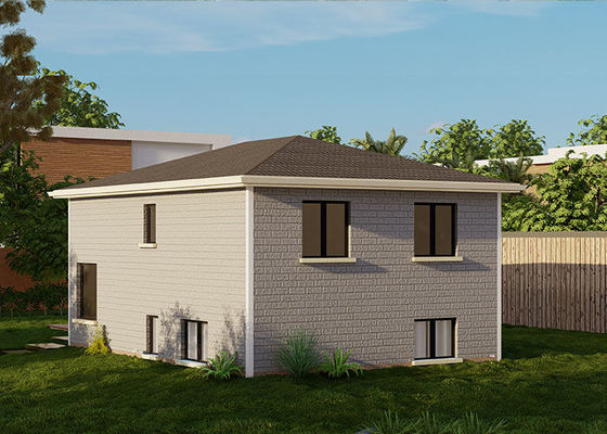 Modular Prefabricated Luxury House Villa Light Steel Frame, Prefab  Panelized Home Kits