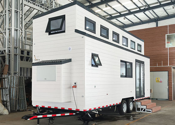 Prefab Tiny House On Wheels With Bedroom And Bathroom Ready To Ship