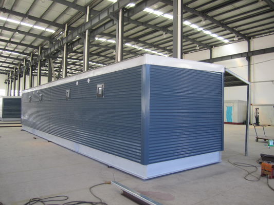 Combination Prefabricated Light Steel Prefab House / Prefab Modular Home Kit Granny Flaat