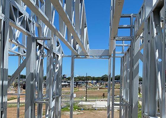 Australian Standard 2-Story Light Steel Prefab Modular Home Villa With 4 Bedroom 3 Bath