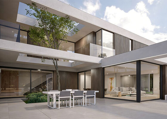 Modern Design Modular Home Prefab Living House Panelized Home Kits With AS/US Standard