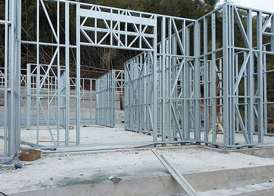AS/NZS Hafif Ölçekli Çelik Prefabrik Evler Lüks Prefabrik Modüler Ev Kitleri