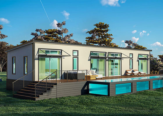 Prefabik Hafif Çelik Çerçeve Modüler Ev Villa Hafif Çelik Evler Yapılacak Kitsler