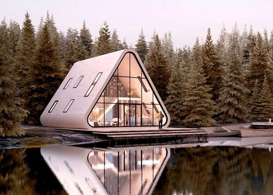 Hafif Çelik Konstrüksiyon Prefabrik Ev, Otel Ünitesi, Tiny Home, Kubbe Ev, A-Frame Ev