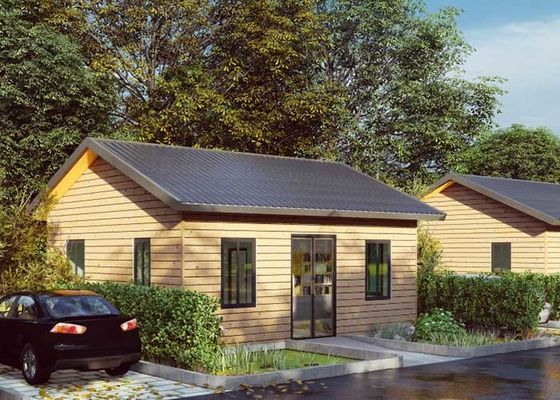 EU/AU Standart Prefab Mobil Evler Ucuz Yapımlı Evler Büyükanne Dairesel