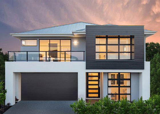 Hafif Çelik Çerçeve Liverpool Evi Modüler Ev İki Katlı Modern Lüks Villa