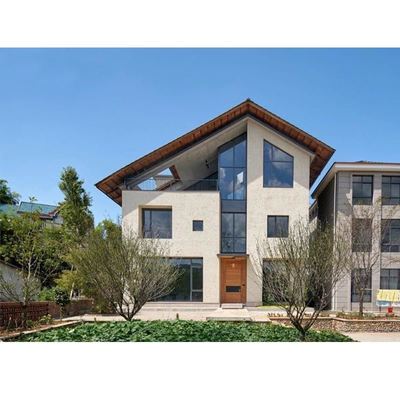 Hafif çaplı çelik çerçeve Prefab ev kitleri Hızlı inşaat ve özel modüler evler