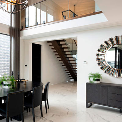 2 Storey Modular Home Luxury Prefab Light Gauge Steel Frame House With Australian Standard