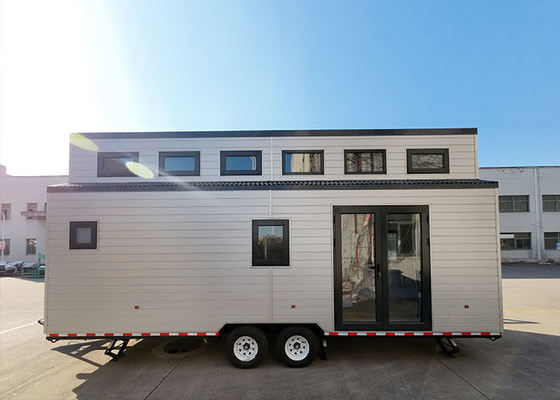 Prefabrik Modüler Ev Tiny House On Wheels AS/NZS Standard Hafif Çelik