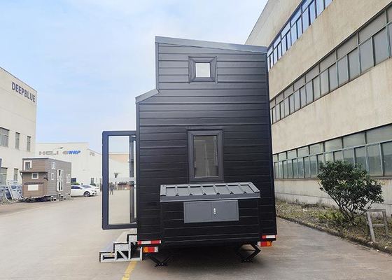 ABD Standart Prefabrik Tiny House (Tekerlekli) Cider Box Mini Ev Kiti Karavan