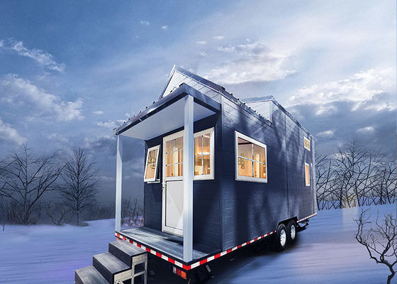Hafif Çelik Konstrüksiyonlu Modüler Tiny House'lar (Tekerlekli)