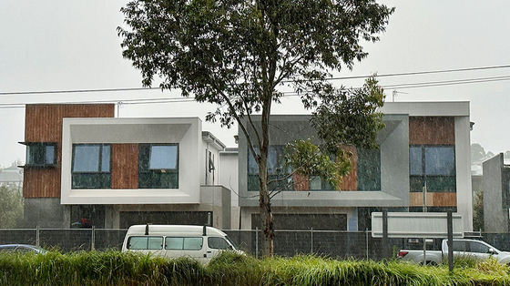 Avustralya Standart Hafif Çelik Çerçeve Modüler Prefabrik Apartman Binaları