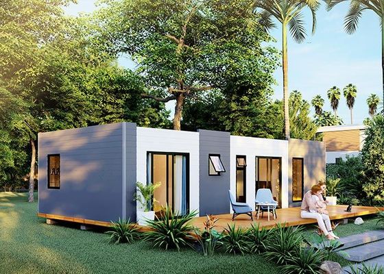 Özel Hafif Çelik Çerçeve Prefabrik Ev | Modüler Mobil Ev Granny Flat ADU