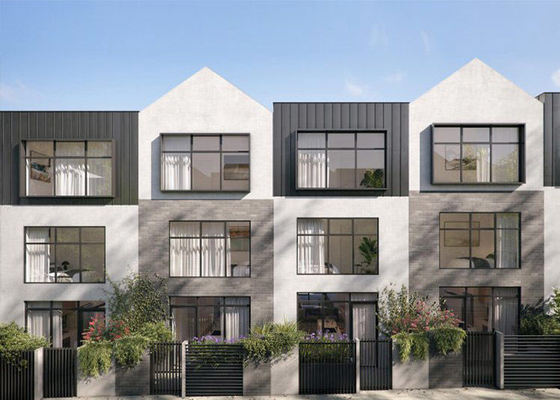 Au/Nzs/USA Standart Modüler Ev Prefab Ev Bina Hafif Çelik Yapı Daire
