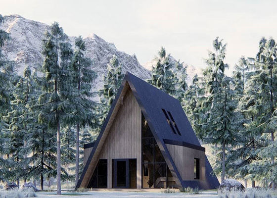 As/Nzs Standart Tasarımı Küçük Evler Prefab A Çerçeve Evler Küçük Evler için