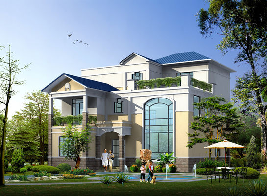 Fabrika Yapı Paneli Sistem Çelik Yapı Hazır Villa Yeni Tasarım Özel Ev