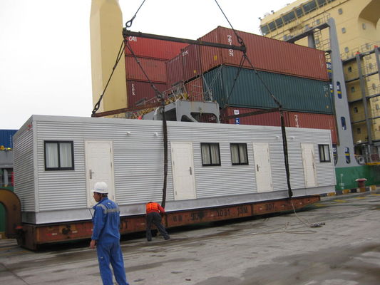 Mimar tarafından tasarlanmış prefabrik modüler evler / hafif çelik geniş modüler çadır park evi