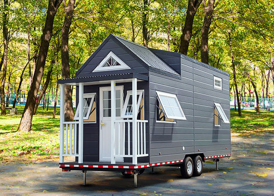 Küçük Hazırlanmış Mini Ev Taşınabilir Mobil Ev Tekerlekli Karavan Evleri