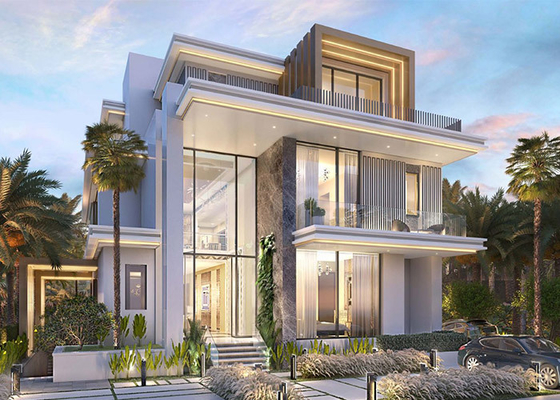 Yüksek tavanlı modern prefabrik ev villaları. Kişiselleştirilebilir ve uygun fiyatlı modüler evler.