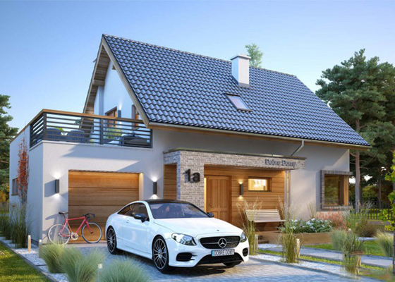 LGS Evleri: Modern Prefab Çelik Çerçeve Evler 4 yatak odalı lüks villa