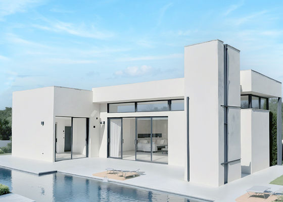 Build Faster & Stronger Prefab Light Gauge Steel Frame Single Family Home Bungalow House Kits