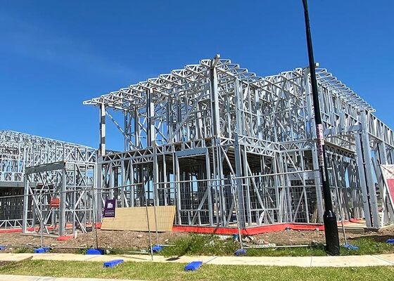 Australian Standard 2-Story Light Steel Prefab Modular Home Villa With 4 Bedroom 3 Bath