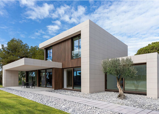 Yüzme Havuzlu Lüks 4 Yatak Odalı Prefabrik Ev Villa | ICC-ES Sertifikalı Hafif Çelik Ev