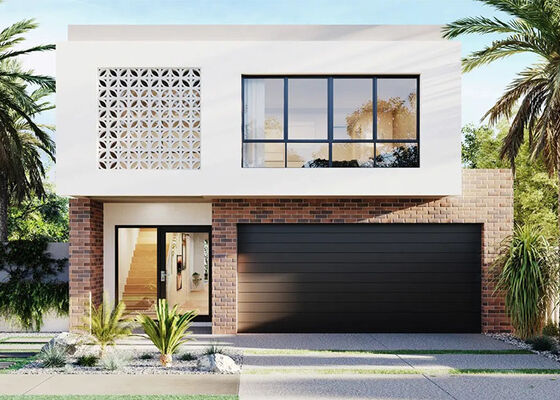 3 yatak odası Prefabrik Ev Villa Modüler Ev Kitleri Termal Metal Çapraz Kaplama ile