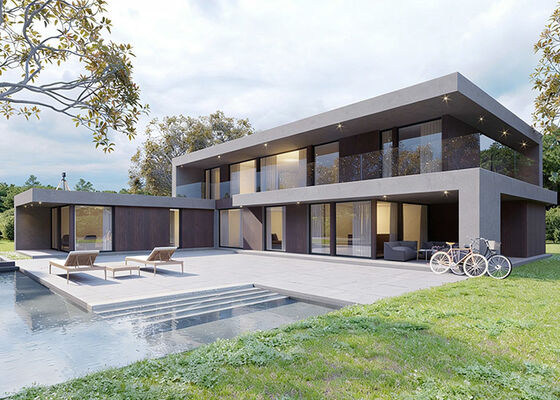 Çin'den AS/NZS Standardı Prefabrik Hafif Çelik Karkas Modüler Ev Kitleri