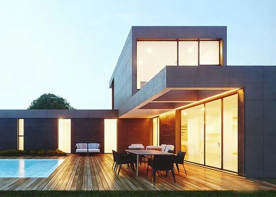 ICC-ES Sertifikalı Çok Katlı Çelik Yapı Villa Prefabrik Hafif Çelik Ev