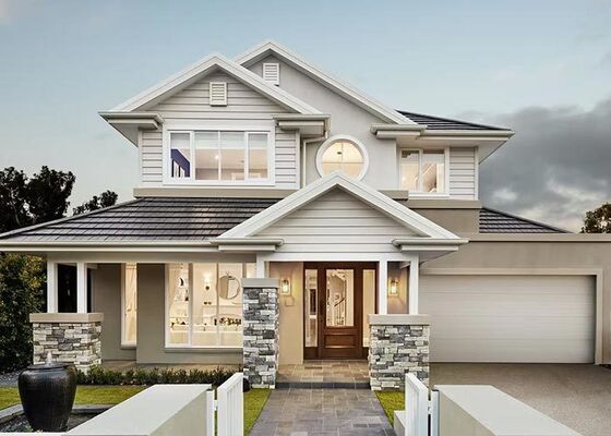 Tatil Köyleri İçin As/Us Standart Hafif Çelik Konstrüksiyon Villa Prefabrik Evler