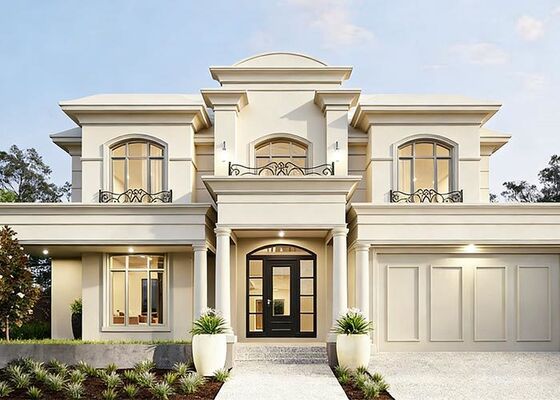 Modern Prefab Panelized Home Kits Modular Homes AS/US Standard Light Steel Frame House Villa