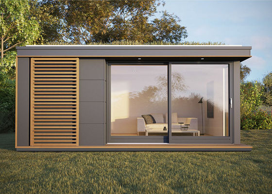 AS/NZS Standart Prefab Hafif Çelik Bahçe/Yard Stüdyosu Büyükanne Daire Ev Tatil Modüler Ev
