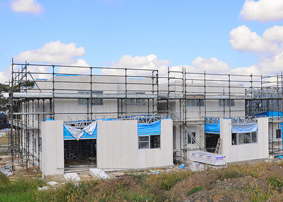 Hafif çelik çerçeve yapısı ile özelleştirilebilir prefab villası