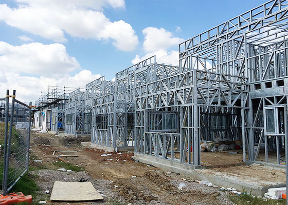 Modern Prefabrik Villa Üretilmiş Ev Prefabrik Hafif Çelik Konstrüksiyon Bina