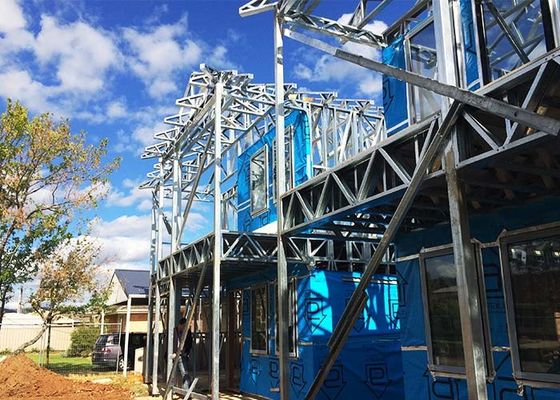 AS/NS Light Steel Structure, Prefabricated Bungalow Homes , Modular Homes Villa