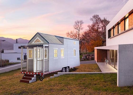 Modern Çelik Çerçeve Prefabrik Gezici Küçük Ev: Uygun Fiyatlı Üretilmiş Evler