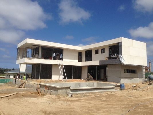 4 Yatak Odalı Modern 2 Katlı Hafif Çelik Çerçeveli Ev | Prefabrik Tek Ailelik Ev