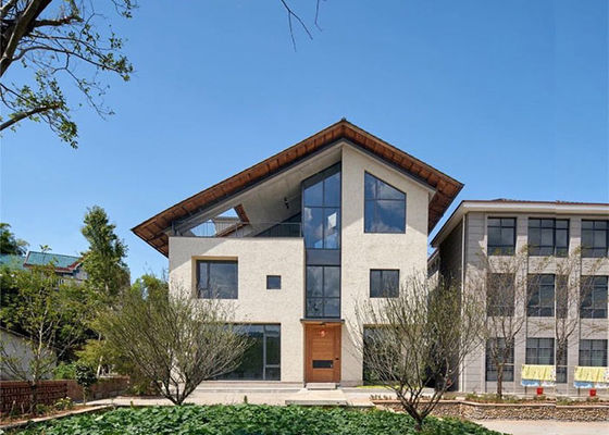 Enerji tasarrufu Yapılandırılmış 2 katlı villa Hafif çelik Yapılandırılmış binalar Modern yaşam