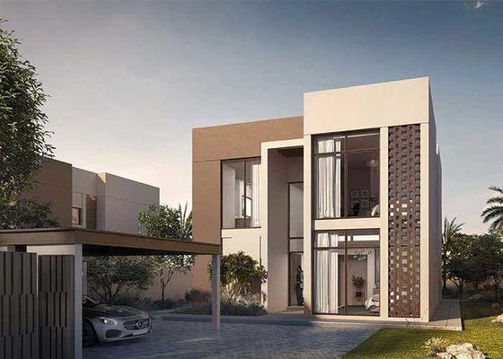 Lüks Prefabrik Evler Modern Prefabrik Ev Kitleri Hafif Çelik İskelet Dubai Evi