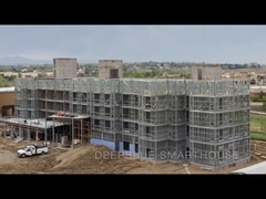 Yüksek kaliteli ultra modern prefabrik evler hafif çelik çerçeve prefabrik ev lüks villa