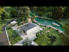 Hafif Çelik Yapı Avustralya Büyükanne Düz / Hafif Ağırlıklı Katlanabilir Ev