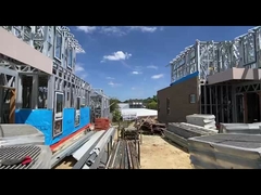 Enerji tasarrufu uygun fiyatlı prefabrik ev çelik yapısı villa çerçeve alt plaka