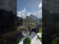 Prefabrik Ev Kiti Hafif Çelik Çerçeve Modüler Ev Tatil ve Kamp İçin